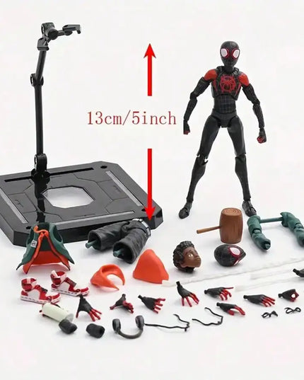 Marvel's Spider-Man Event Model Spider-Man Miles · SV · SHF· Morales Penny · Parker Anime Character Statue Toy