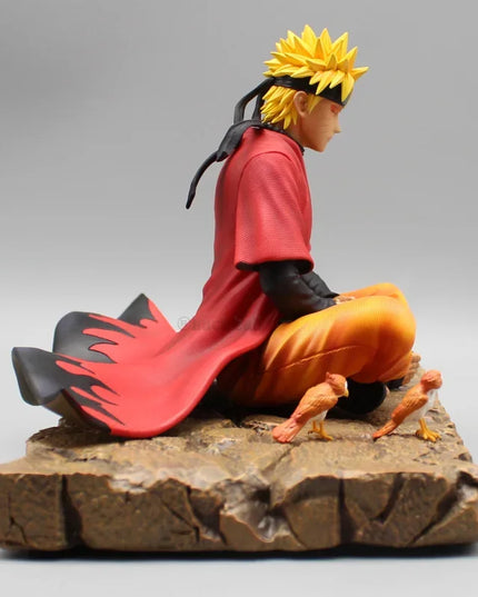 SHF Immortal Mode Uzumaki 2.0 Cloak Model with Scroll Accessories