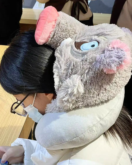 Cosplay Prop Wild Boar Head Plush Hat Demon Slayer Hashibira Inosuke Warm Headgear Japanese anime Stuffed Anime Plushies Gift