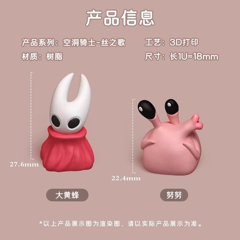 Hollow Knight Hornet Nunu 3D Keycap Personalized Cute Keycap Customization Mechanical Keyboard Resin Keycap Creative ESC
