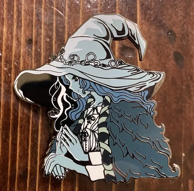 Elden Ring Ranni and Blaidd Enamel Pin