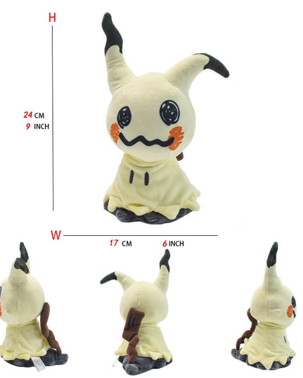 Mimikyu Plush Toys Collectible Soft Plushies Cos Mimikyu Stuffed Animal Cute Cartoon Character Dolls All Star Collection Gifts