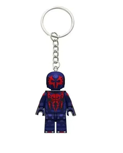 Marvel Spiderman Keychain Gwen Peripheral Movies Student Cartoon Animation Cute School Bag Pendant Children's Toy Ornament Gift
