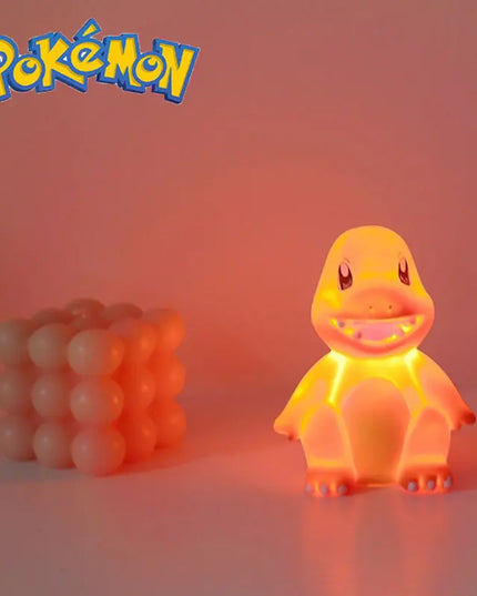 Gengar Pokemon Pikachu Night Light Cute Anime Soft Light Bedroom Bedside LED Light Room Decoration Christmas Children's Toy Gift