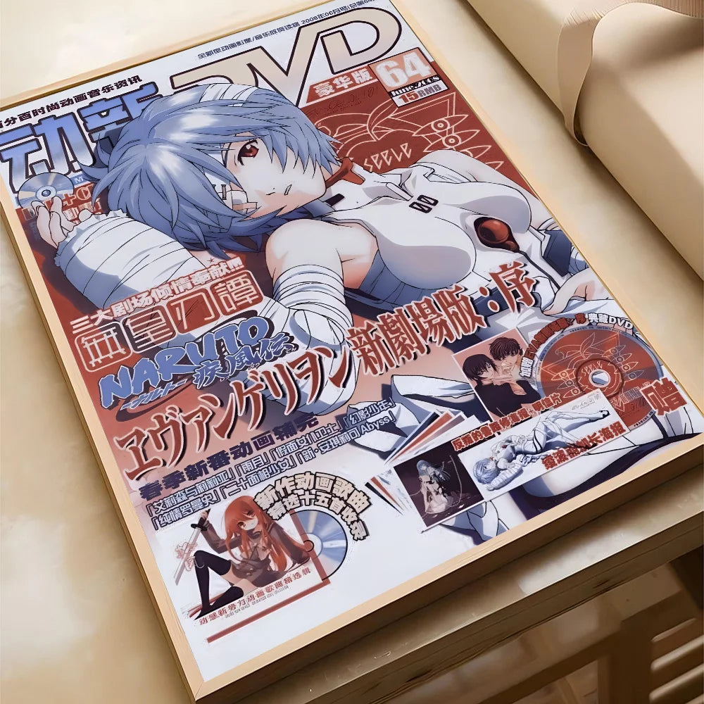 1PC G-Genesis N-NeonS E-Evangelion Poster Poster Paper Print Home Living Room Bedroom Entrance Bar Cafe Art Painting Decoration