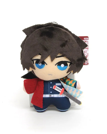 15cm Japan Anime Demon Slayer Akaza Rui Iguro Obanai Tanjirou Kamado Nezuko Agatsuma Zenitsu Plush Toys Doll Peluche Gift