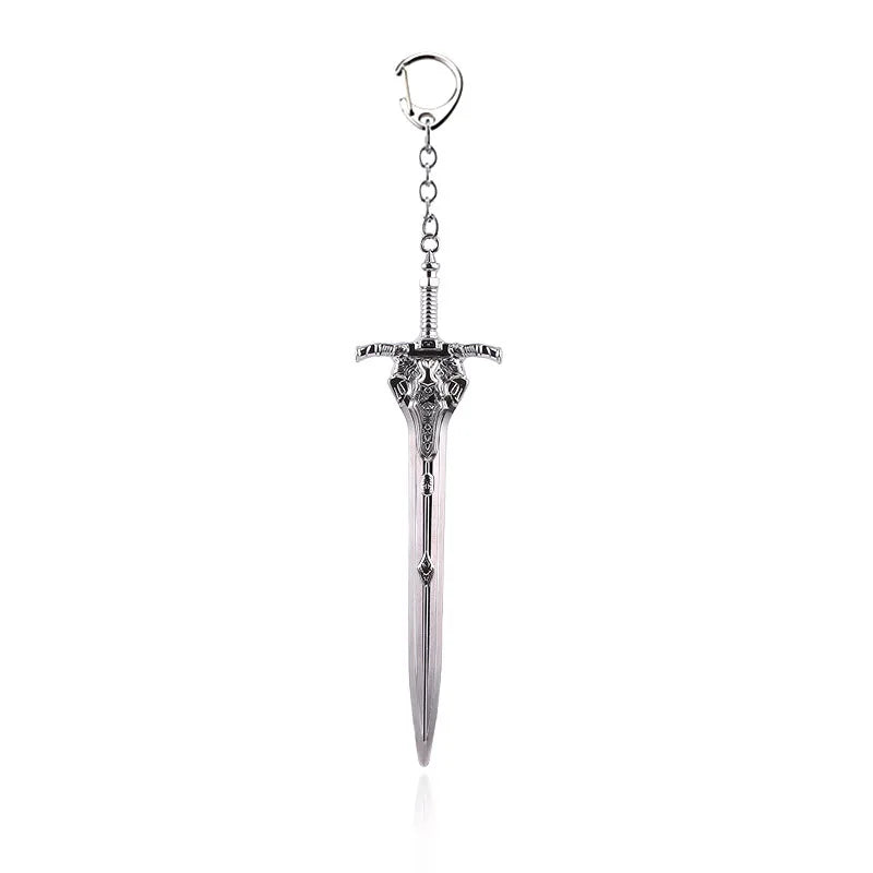 Game Dark Souls Keychain Sun Knight Shield Ornstein Artorias Sword Smough Hammer Key Chain Pendant Cosplay Jewelry